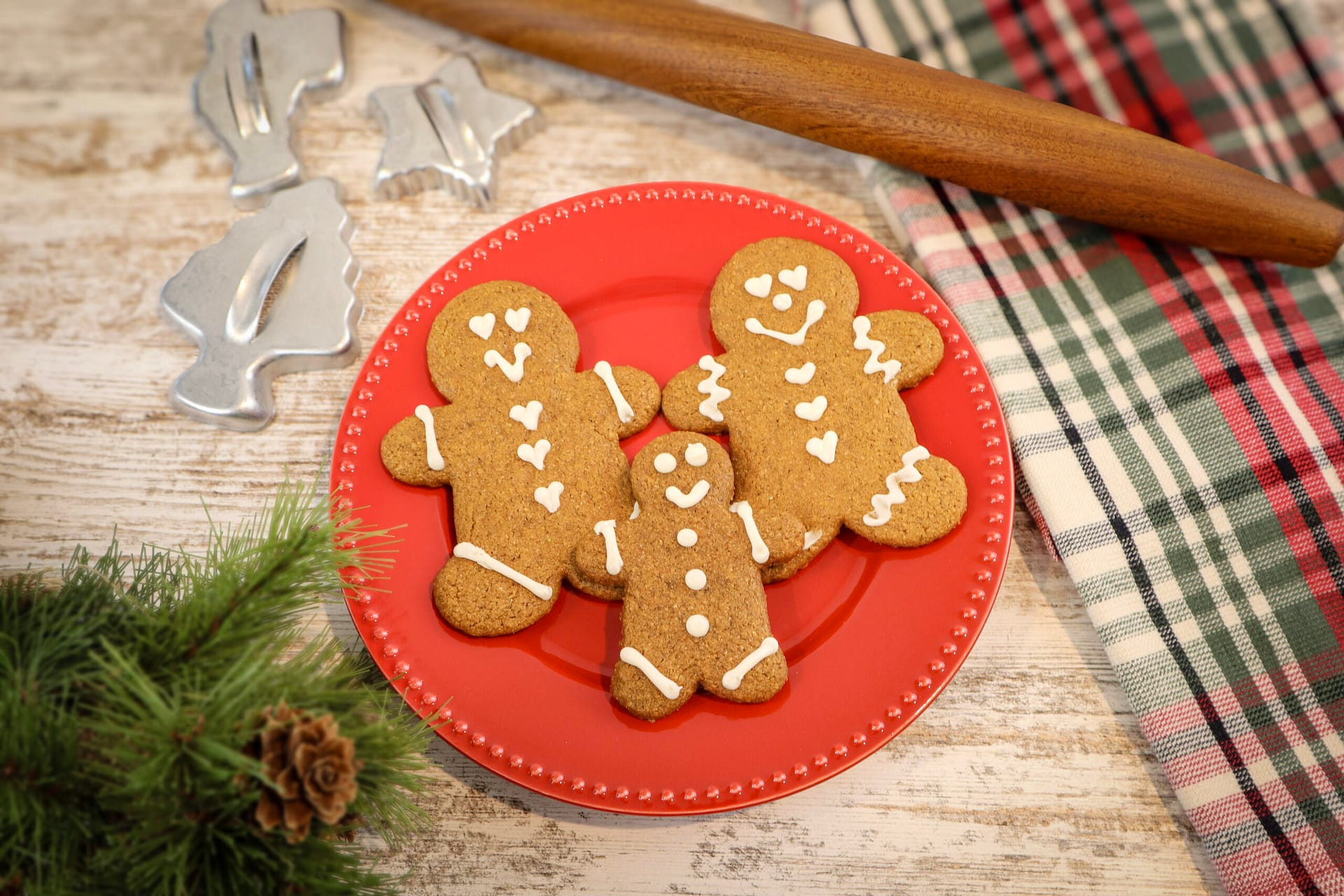 Soft, Chewy Gingerbread Cookies Made with Freshly Milled Flour